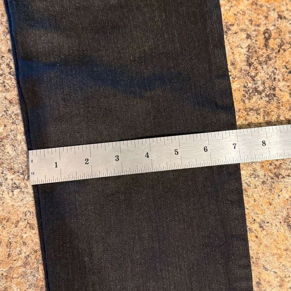 Nine West Women’s Jeans Size 8 Average Straight Leg Mid Rise Classic Black - Picture 9 of 13